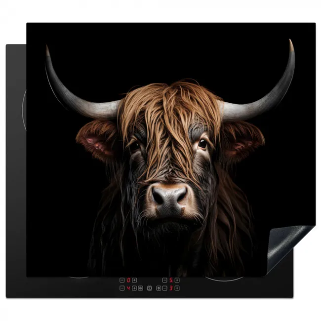 Induction hob cover - Night Watch of the Highlands