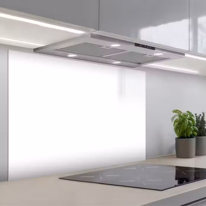 Kitchen splashback for hob - White - Colors - Neutral