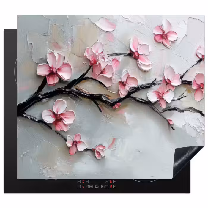 Induction hob protector - Blossom - Artistic - Pink - Sakura