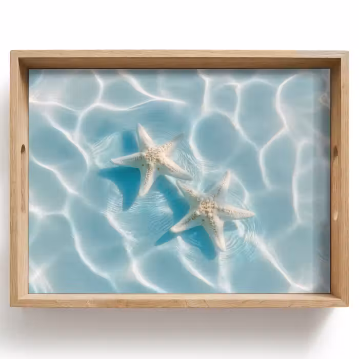 Tray - Starfish - Wavy water - Soothing