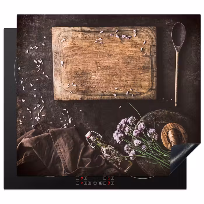 Induction hob protector - Still Life with Cutting Board