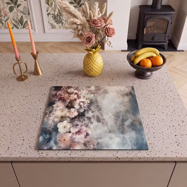 Induction hob protector - Blossom mist — 3