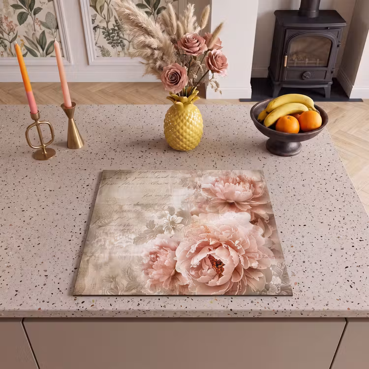 Induction hob protector - Story of Peonies — 3