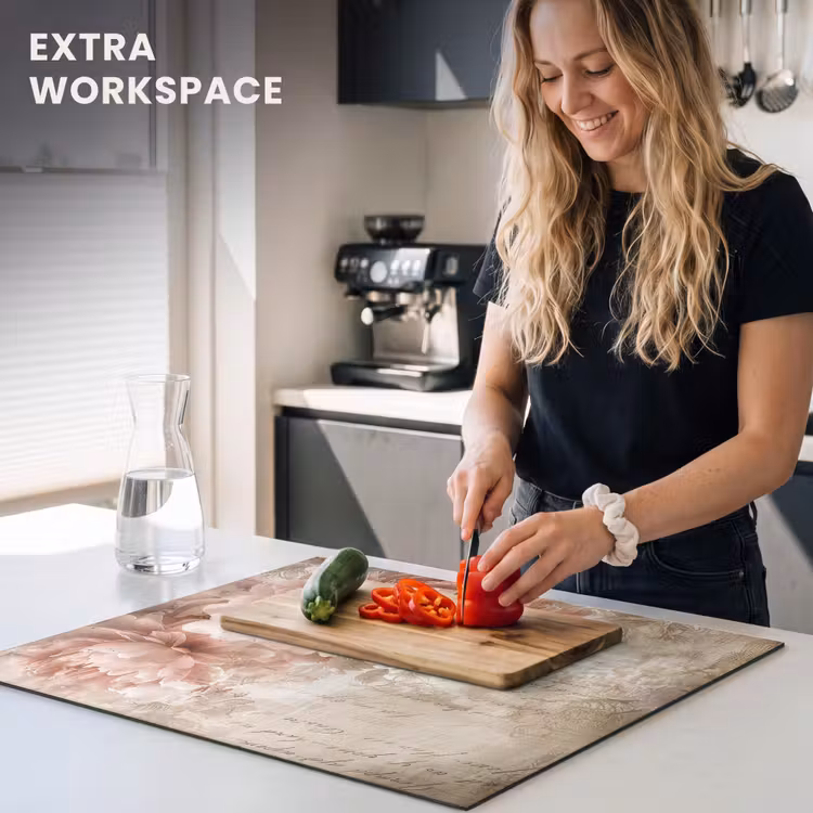 Induction hob protector - Story of Peonies — 7