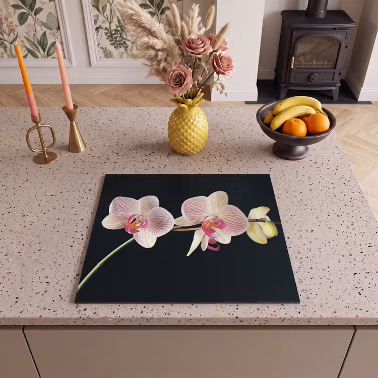 Induction hob protector - Signed Beauty of Orchids — 3