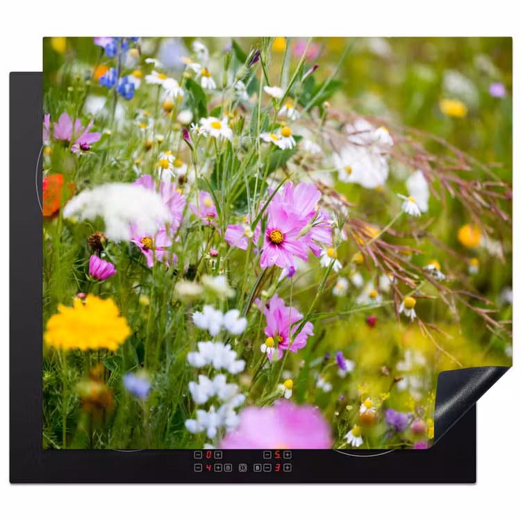 Induction hob protector - Impression of a Wild Flower Garden — 1