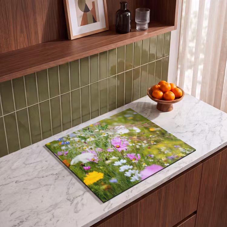 Induction hob protector - Impression of a Wild Flower Garden — 4