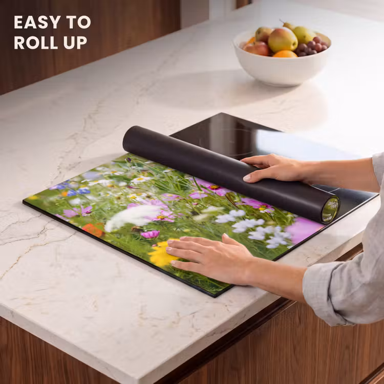 Induction hob protector - Impression of a Wild Flower Garden — 6