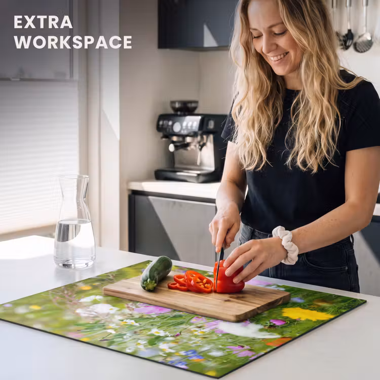 Induction hob protector - Impression of a Wild Flower Garden — 7