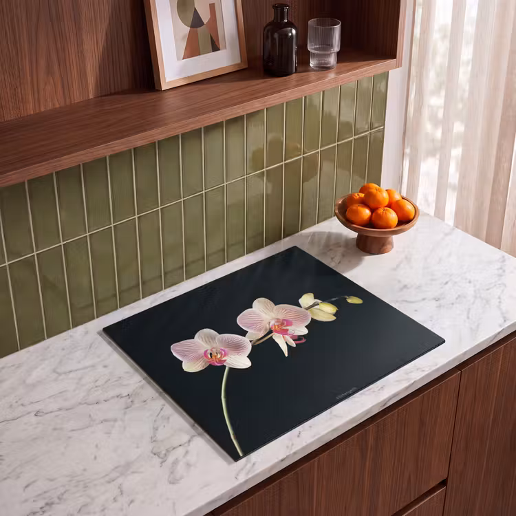Induction hob protector - Orchid - Pink - Flowers — 4