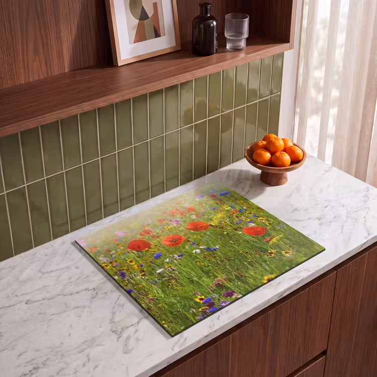 Induction hob protector - Wildflower Wealth in Summer — 4