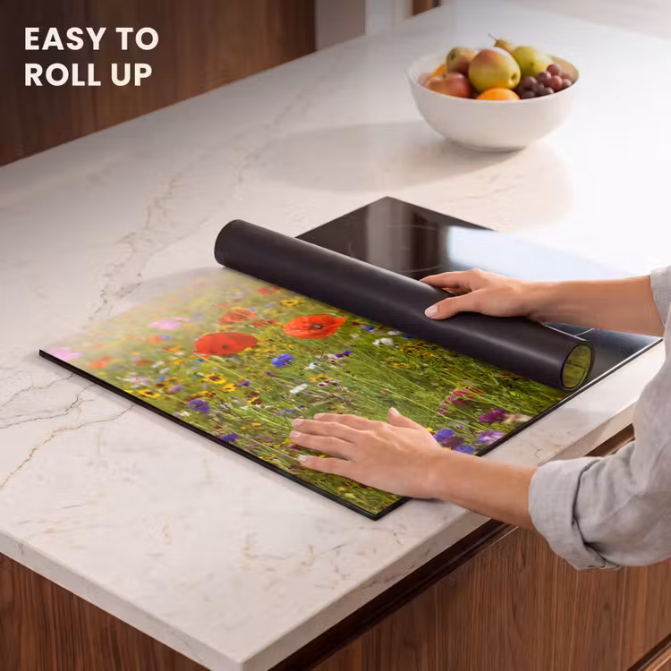 Induction hob protector - Wildflower Wealth in Summer — 6