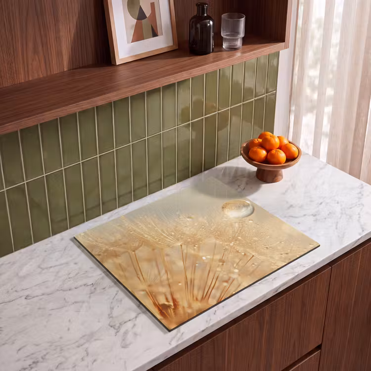 Induction hob protector - Dandelion - Water - Nature - Plants - Modern — 4