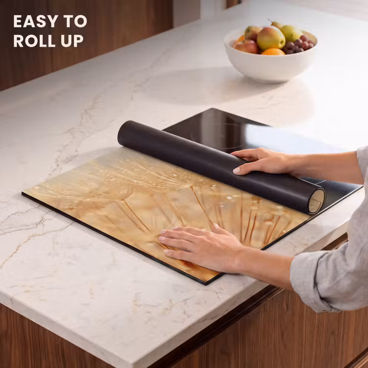 Induction hob protector - Dandelion - Water - Nature - Plants - Modern — 6