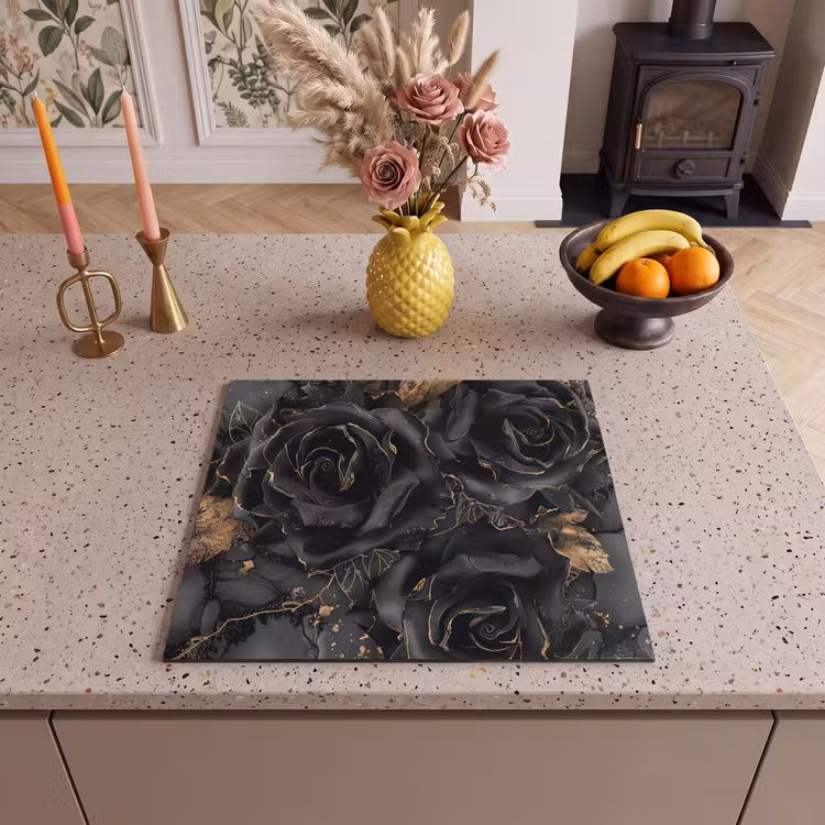 Induction hob protector - Whispers of Obsidian — 3