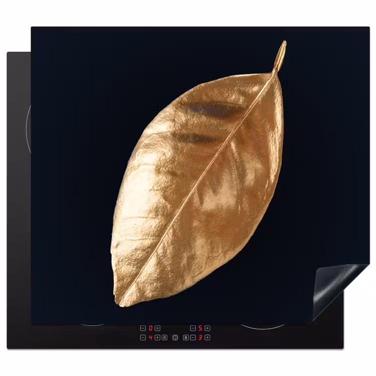 Induction hob protector - Gold leaf whisper — 1