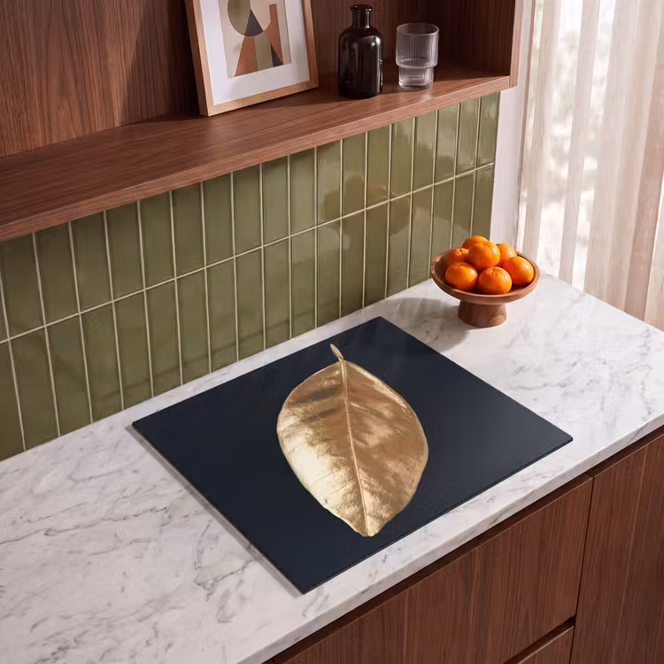 Induction hob protector - Gold leaf whisper — 4