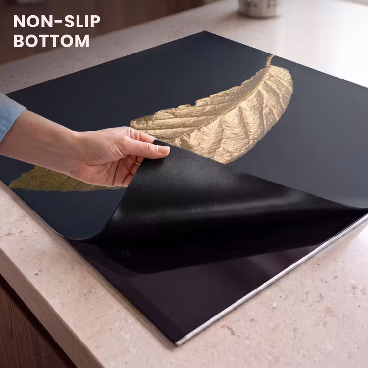 Induction hob protector - Whispers of Gold — 5