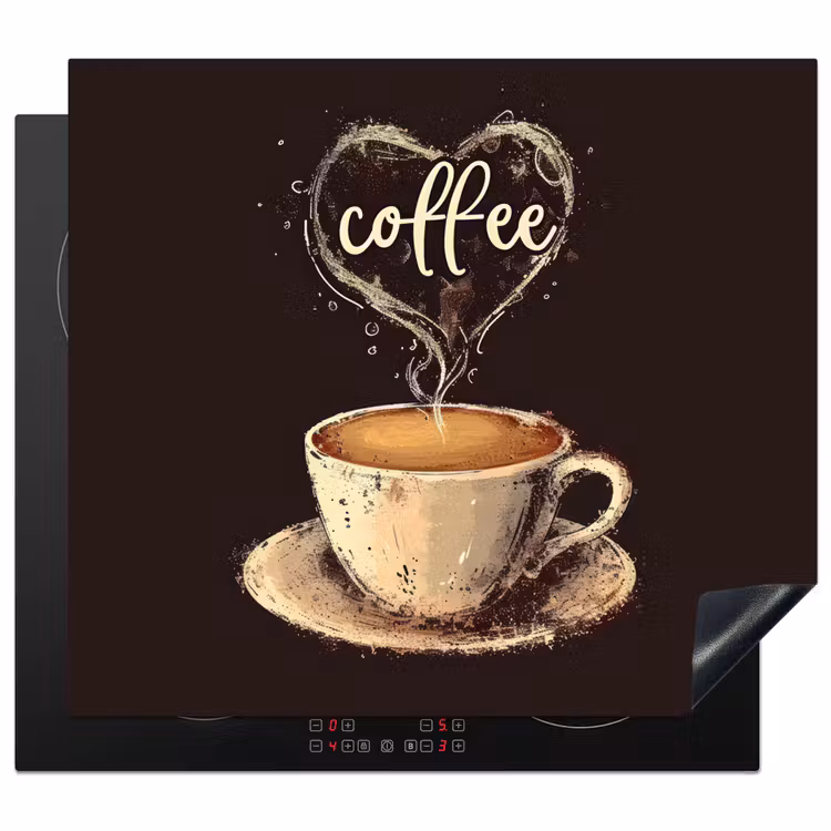 Induction hob protector - Coffee Love — 1
