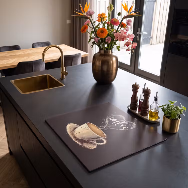 Induction hob protector - Coffee Love — 2