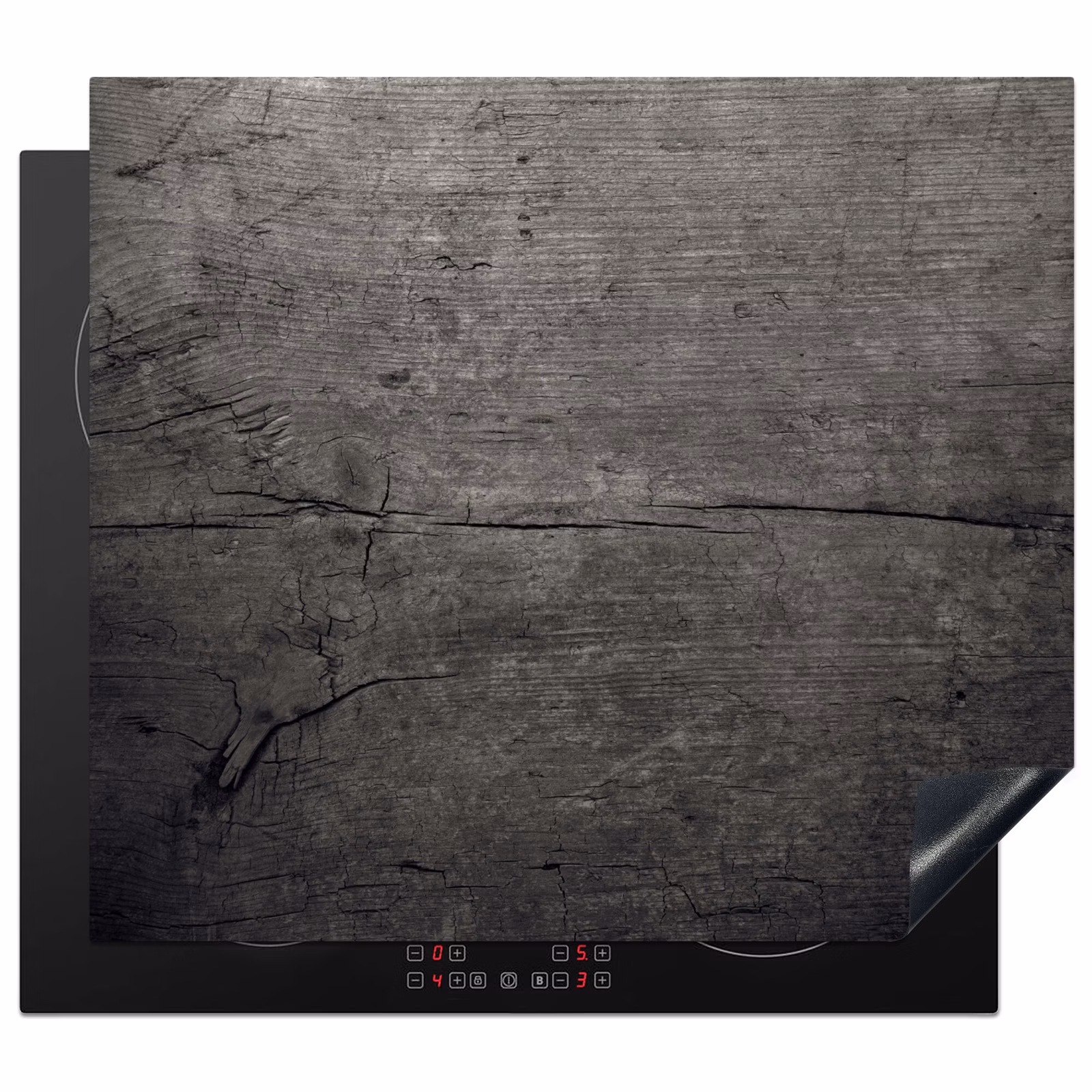 Induction hob protector - Concrete - gray - dark — 1