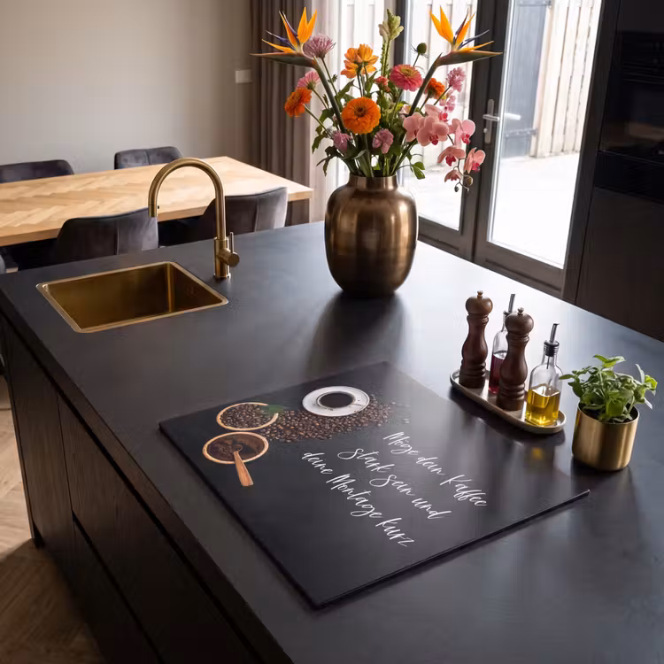 Induction hob protector - Coffee and Wisdom — 2