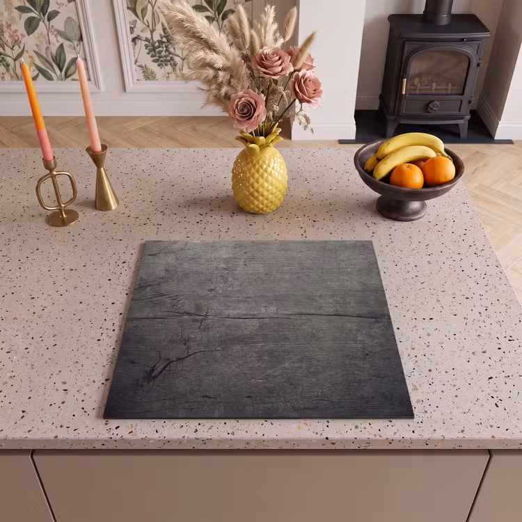 Induction hob protector - Concrete - gray - dark — 3