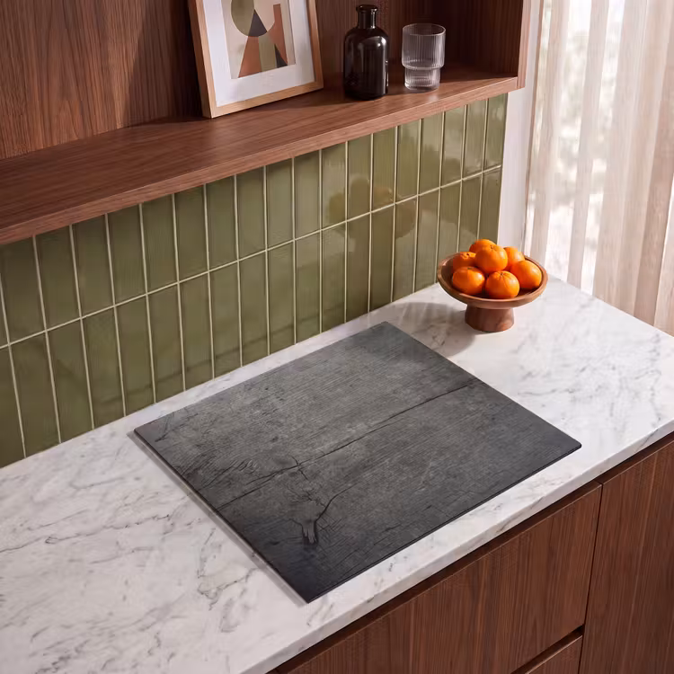 Induction hob protector - Concrete - gray - dark — 4