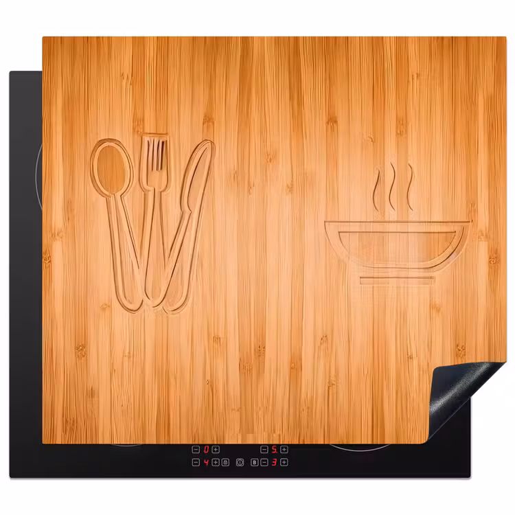 Induction hob protector - Culinary Silhouettes — 1