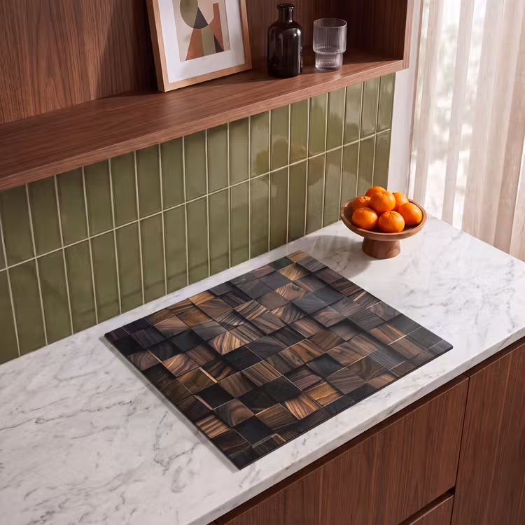 Induction hob protector - Mosaic of Wood Textures — 4