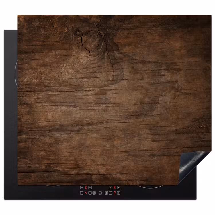 Induction hob protector - Antique Barn Wood — 1