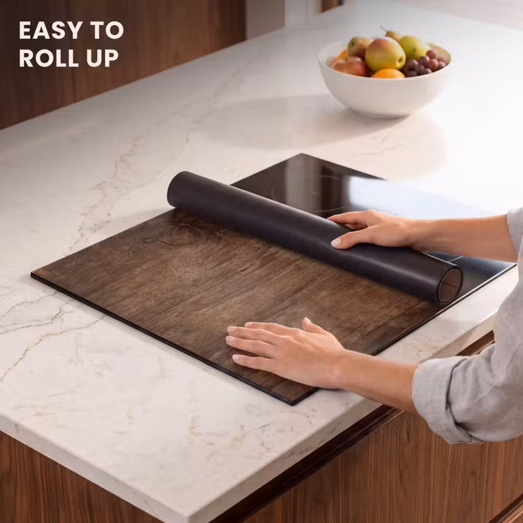 Induction hob protector - Antique Barn Wood — 6