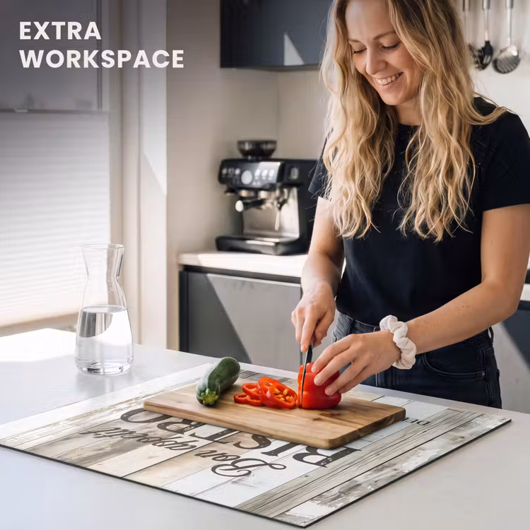 Induction hob protector - Bistro Welcome Sign — 7