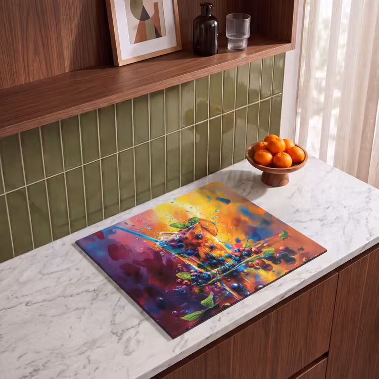 Induction hob protector - Explosion of Fruit and Color — 4