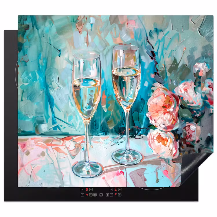 Induction hob protector - Impressionistic Cheers — 1