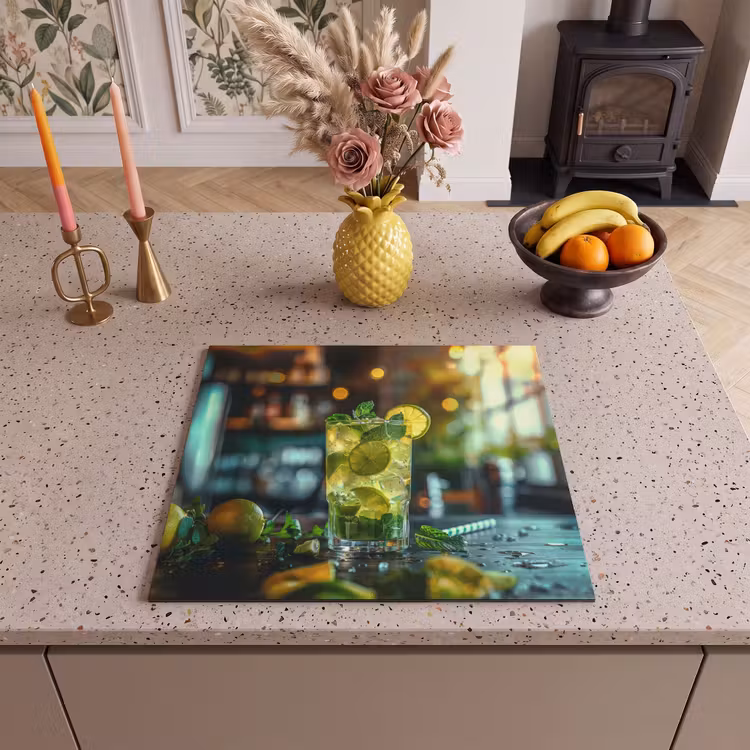 Induction hob protector - Citrus Mojito in Bar Environment — 3