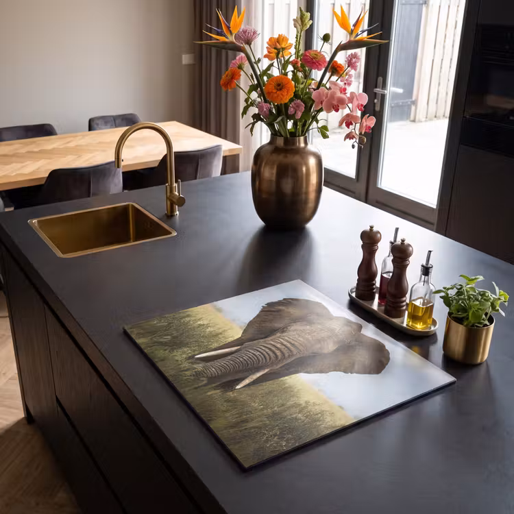 Induction hob protector - Giant of the Savannah — 2