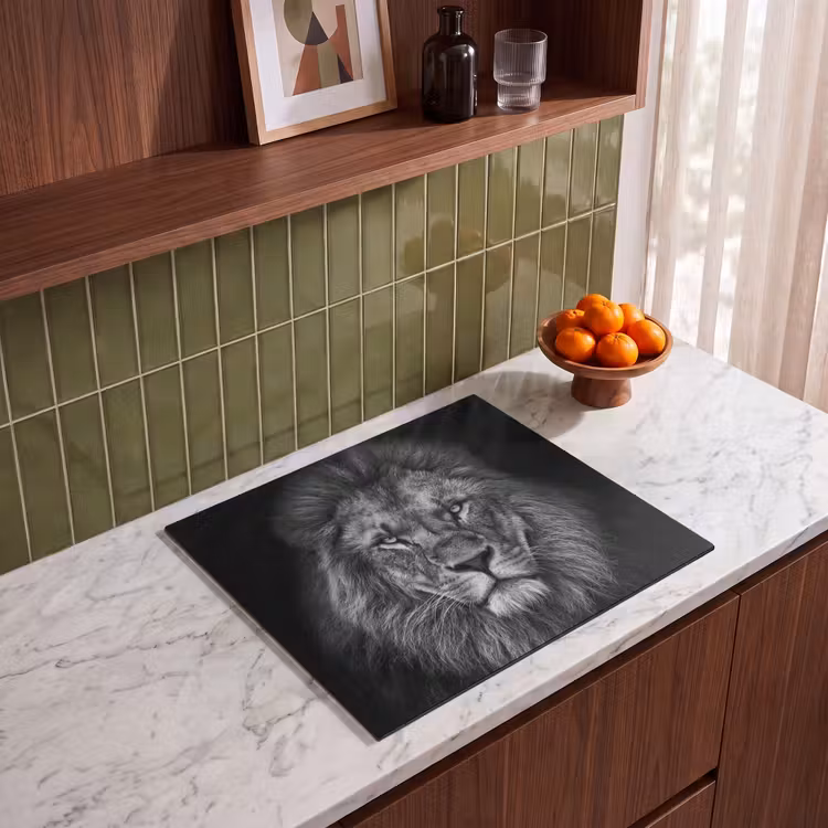 Induction hob protector - Sovereignty in Black and White — 4