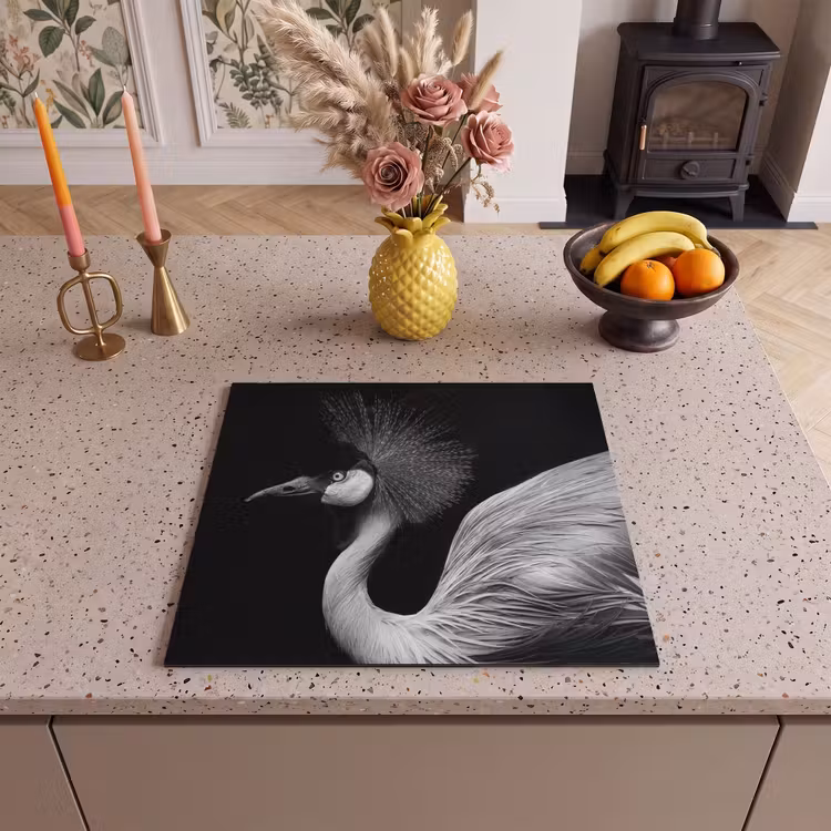 Induction hob protector - Spectator with Feather Crown — 3