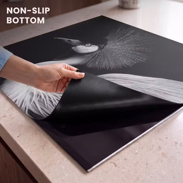 Induction hob protector - Spectator with Feather Crown — 5