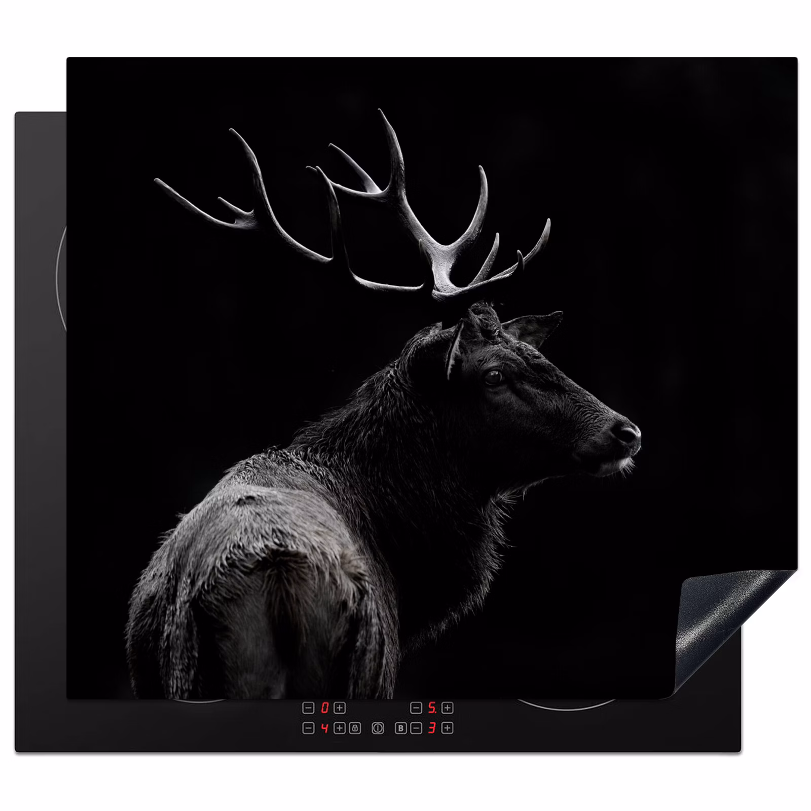 Induction hob protector - Silhouette of the Wilderness — 1