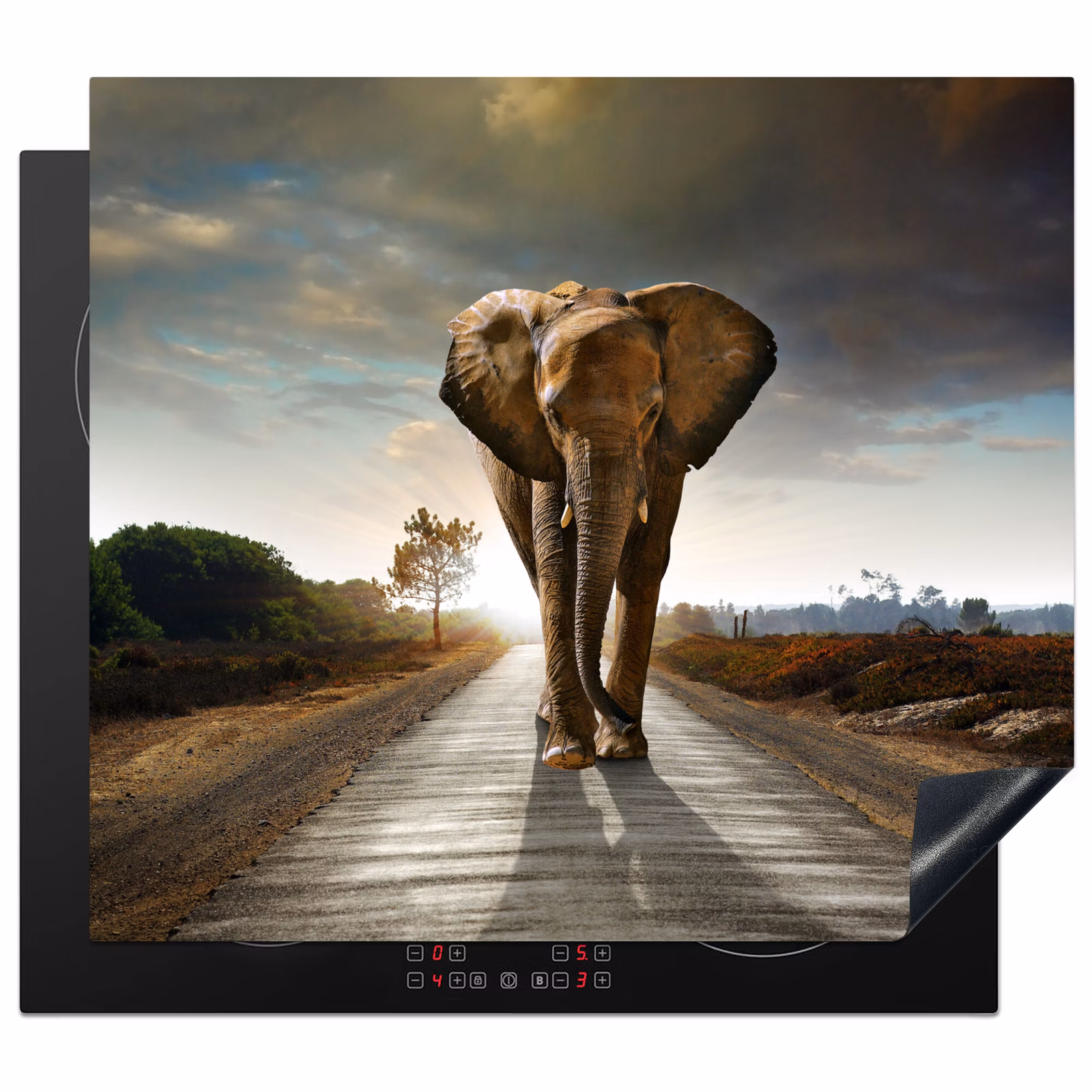 Induction hob protector - Traveler at Sunrise — 1