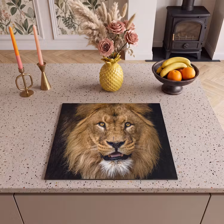 Induction hob protector - Face of the Serengeti — 3