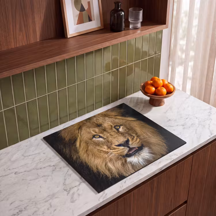 Induction hob protector - Face of the Serengeti — 4
