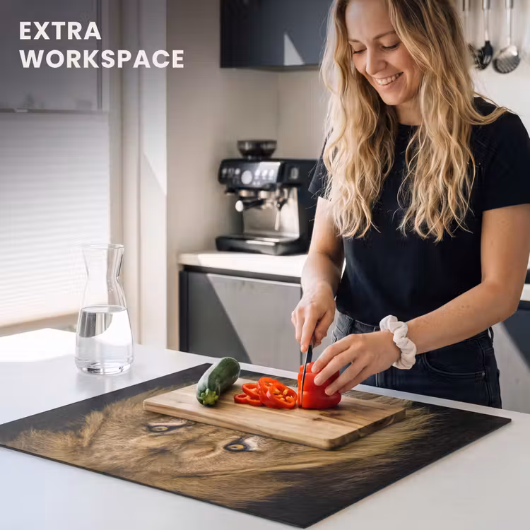 Induction hob protector - Face of the Serengeti — 7