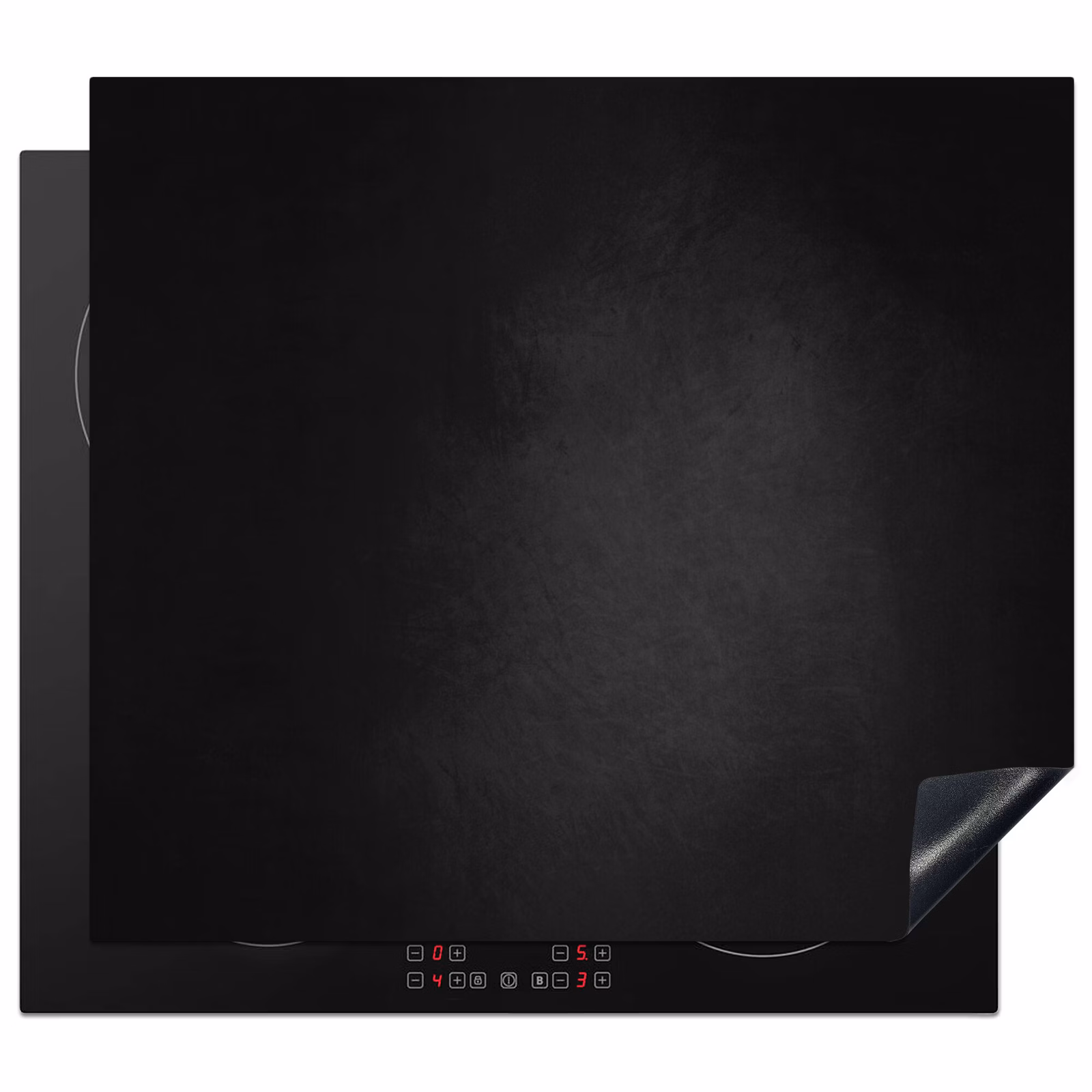Induction hob protector - Shady Concrete Gray — 1