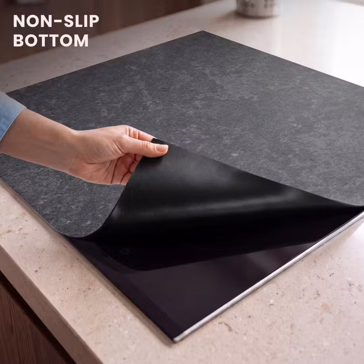 Induction hob protector - Nighttime Concrete Landscape — 5