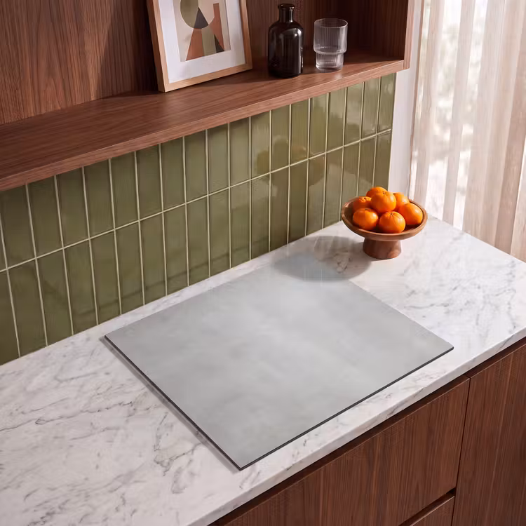 Induction hob protector - Silent Concrete Canvas — 4