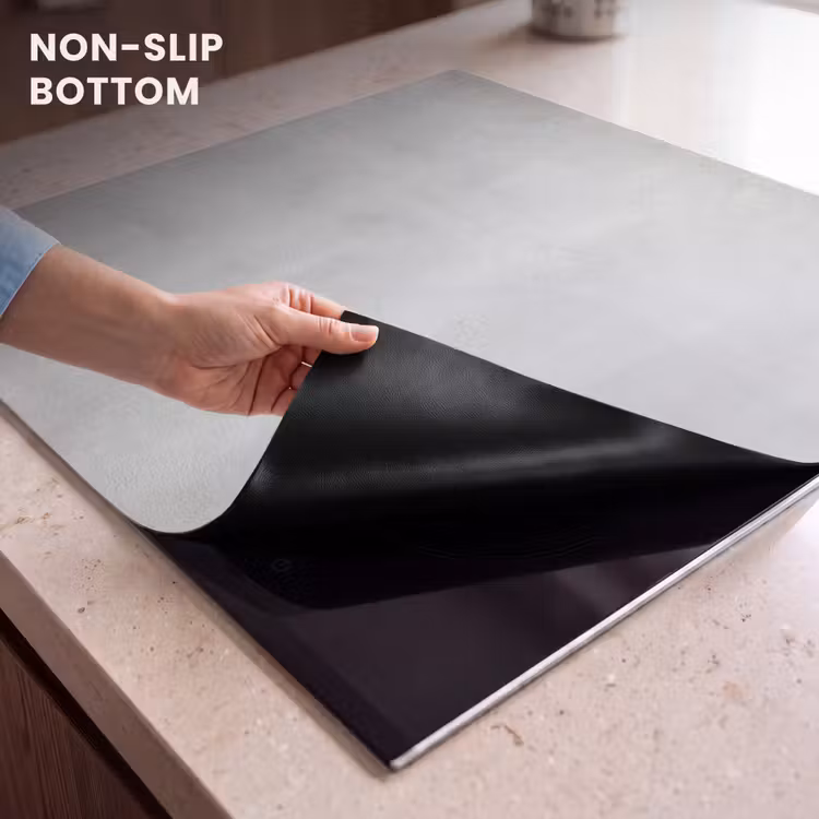 Induction hob protector - Silent Concrete Canvas — 5