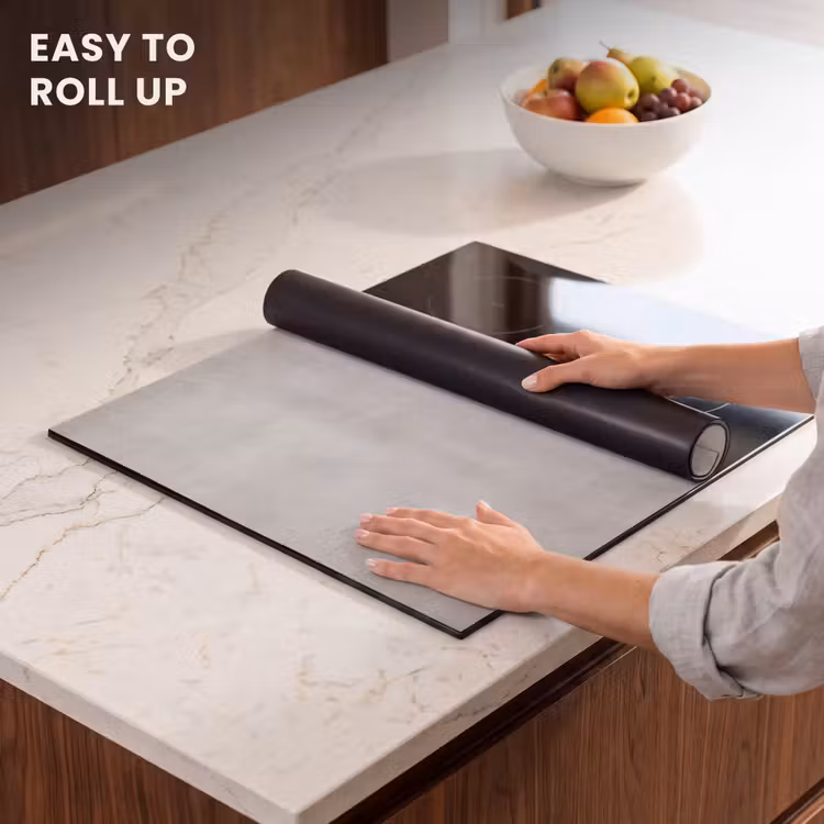 Induction hob protector - Silent Concrete Canvas — 6